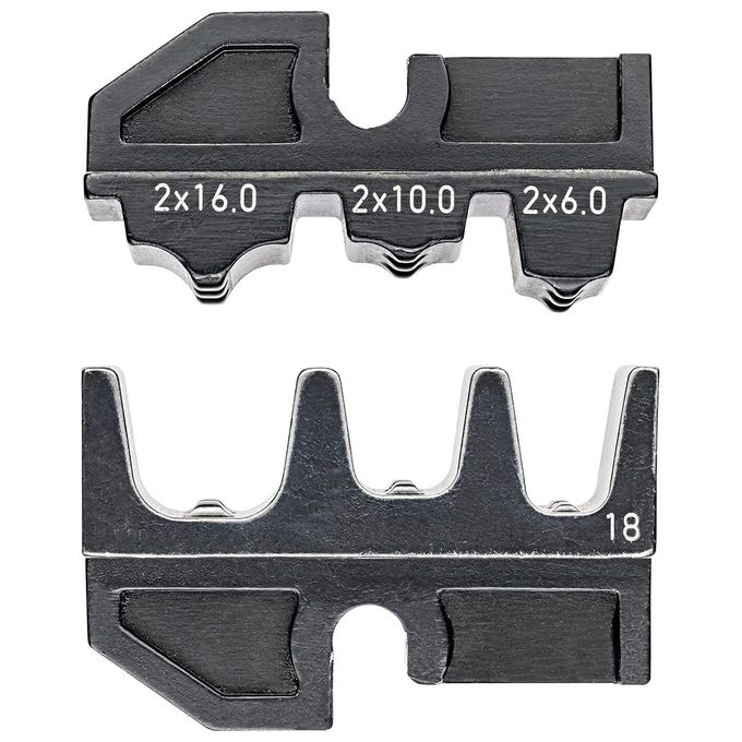 Knipex Matrice di Grimpaggio Terminali a Bussola Twin