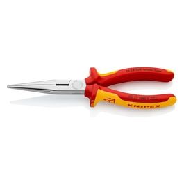 Knipex Pinza a Becchi Semitondi con Tronchese 200mm Cromato