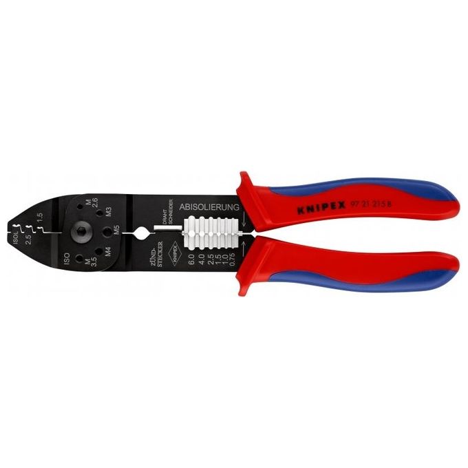 Knipex Pinza per Capicorda Brunita Rivestiti in Materiale Bicomponente 230mm