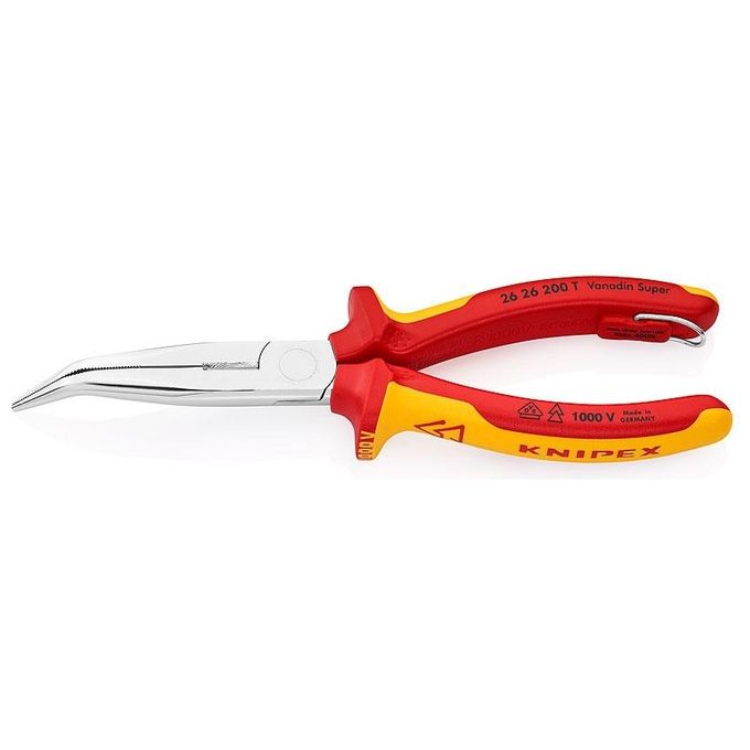 Knipex Pinza per Meccanica Becchi Mezzotondi con Tronchese