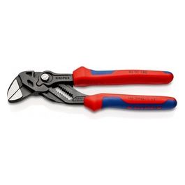 Pinze e Chiave Inglese in un Unico Utensile 180mm Nero