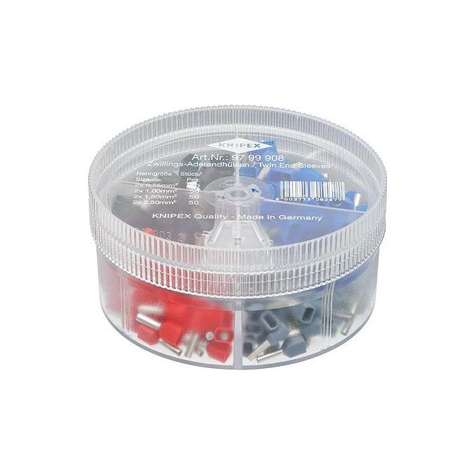 Knipex Scatole Assortimento con Terminali a Bussola Twin