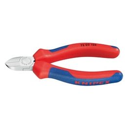 Tronchese Laterale per Plastica 125mm