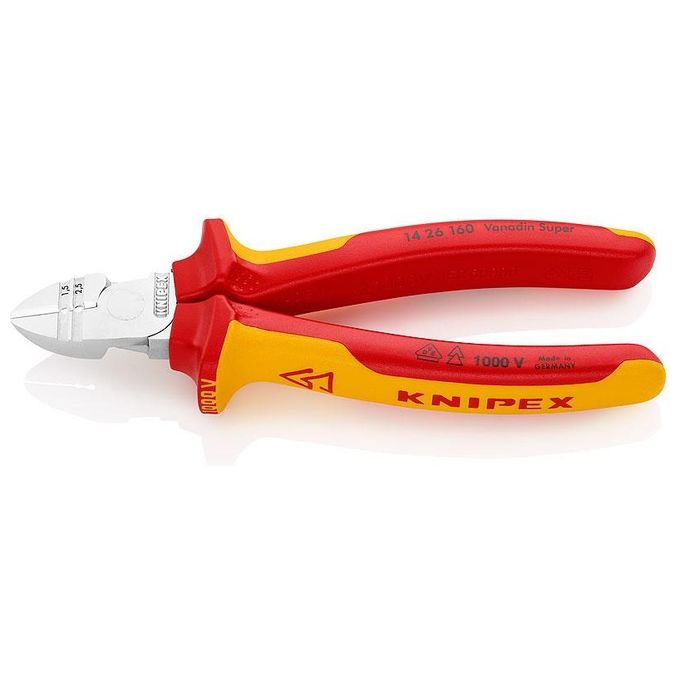 Knipex Tronchese Laterale con Spelacavi