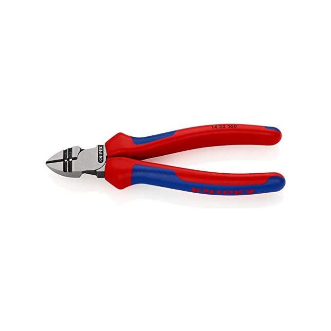 Knipex Tronchese Laterale con Spelacavi 160mm