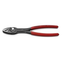 Knipex TwinGrip Pinza a Presa Frontale Bonderizzata Nera Rivestiti in Resina Sintetica Antiscivolo 200mm