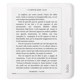 Kobo Libra 2 Lettore E-Book Touch Screen 32Gb Wi-Fi Bianco