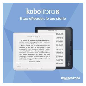 Kobo Libra 2 Lettore E-Book Touch Screen 32Gb Wi-Fi Bianco