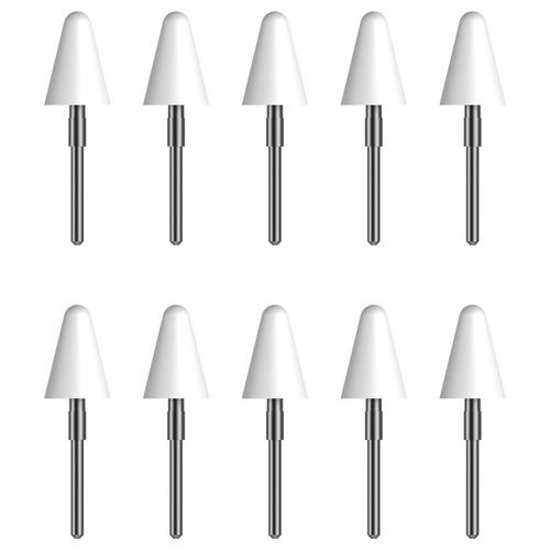 Stylus 2 Replacement Tips Bianco per Scrittura Precisa e Duratura