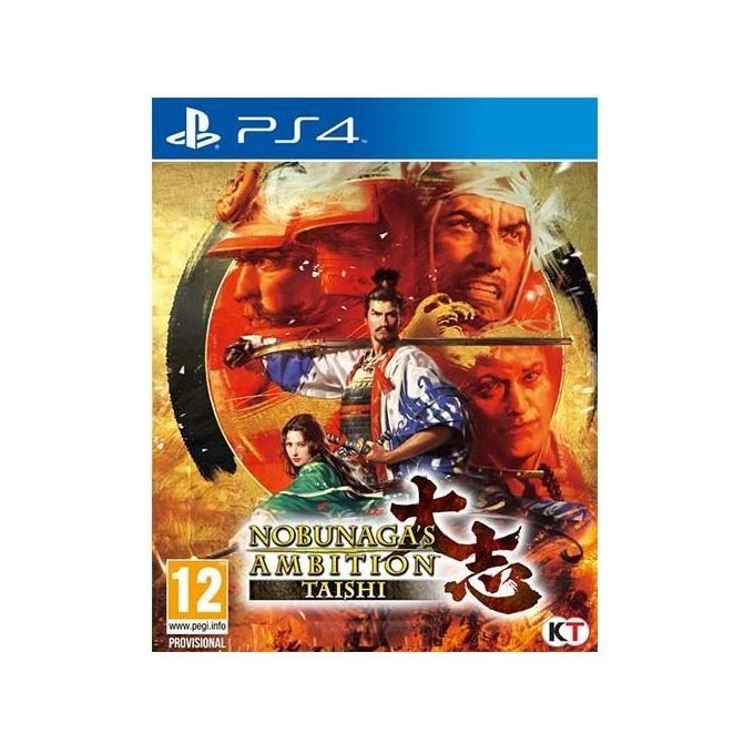 PLAION 1027599 Nobunaga's Ambition Taishi Videogioco Strategia per PlayStation 4 PEGI 12 colore Nero
