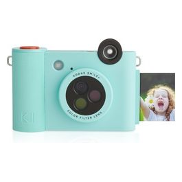 Kodak Fotocamera Istantanea 5Mp Bt Lenti Colorate Flash Plus MicroSD Verde