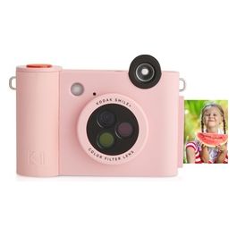 Kodak Fotocamera Istantanea 5Mp Bt Lenti Colorate Flash Plus MicroSD Rosa