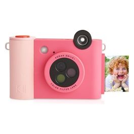 Kodak Fotocamera Istantanea 5Mp Bt Lenti Colorate Flash Plus MicroSD Fuchsia