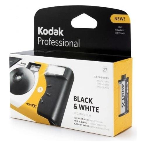 Kodak Fotocamera Usa e Getta Professional Tri X 400 Blackewhite
