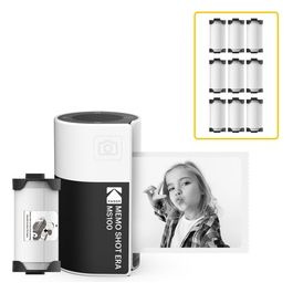 Memo Shot Camera Ms100W Crg Ms109 Bianco