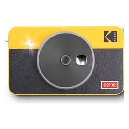 Mini Shot 2 Retro 4PASS 2-in-1 Fotocamera Istantanea e Stampante Fotografica (5.3x8.6cm)  8 Fogli Giallo