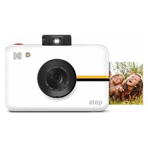 Kodak Step Fotocamera Digitale Istantanea 10Mp Tecnologia Zink Zero Ink Bianco
