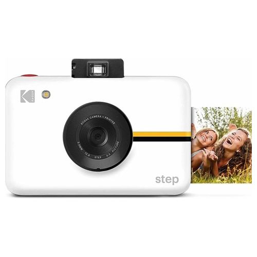 Kodak Step Fotocamera Digitale Istantanea 10Mp Tecnologia Zink Zero Ink Bianco