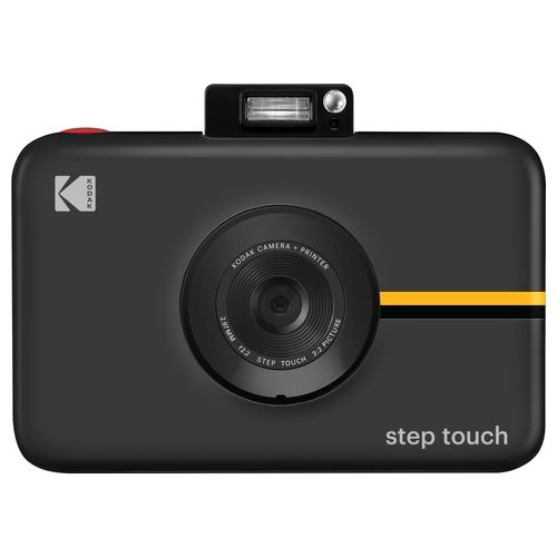 Kodak Step Touch Fotocamera Digitale 13Mp a Stampa Istantanea Touchscreen Lcd da 3.5" Video Hd 1080p Zoom Ottico 10x Suite Editing Tecnologie Bluetooth e Zink Zero Ink Nero