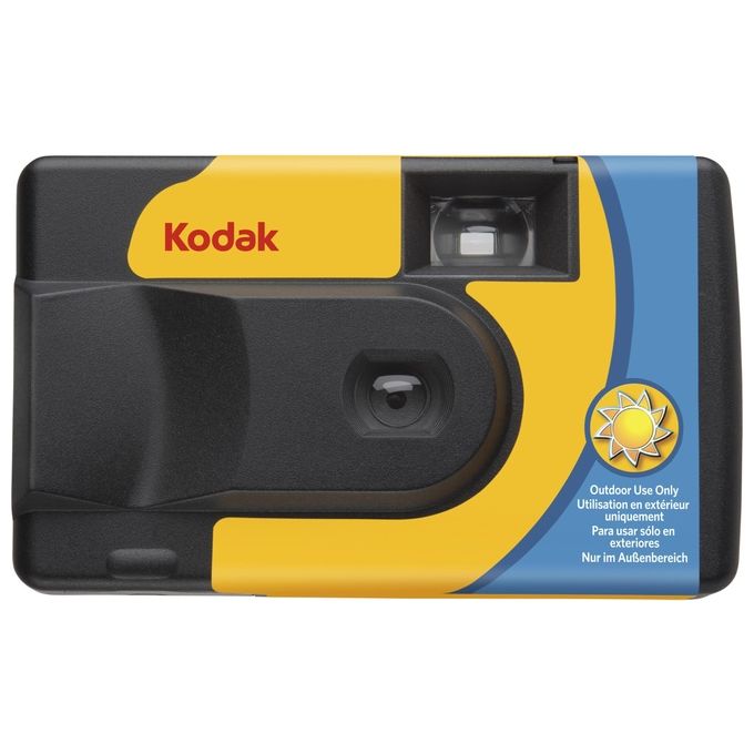 Kodak 1007087 Daylight Fotocamera Usa e Getta 35mm ISO 800 39 Pose senza Flash colore Nero Giallo