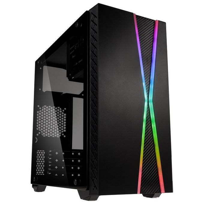Kolink Inspire K3 ARGB Mini Tower Vetro Temperato No-Power minITX/mATX