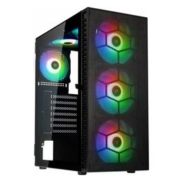 Kolink Observatory HF Mesh Black ARGB Case Midi Tower Vetro Temperato No-Power minITX/mATX/ATX