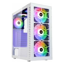 Kolink Observatory HF Vetro White ARGB Case Midi Tower Vetro Temperato No-Power minITX/mATX/ATX