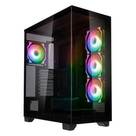 Kolink Unity Arena ARGB Case Mid-Tower Vetro Temperato No-Power minITX/mATX/E-ATX/ATX