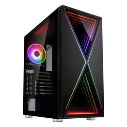 Kolink Void X Case Mid Tower per Pc Gaming No Power minITX/mATX/ATX/E-ATX