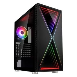 Kolink Void X Case Mid Tower per Pc Gaming No Power minITX/mATX/ATX/E-ATX