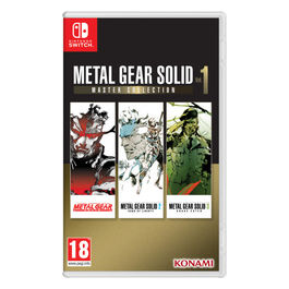 Metal Gear Solid Master Collection Vol 1 per Nintendo Switch 5 giochi stealth