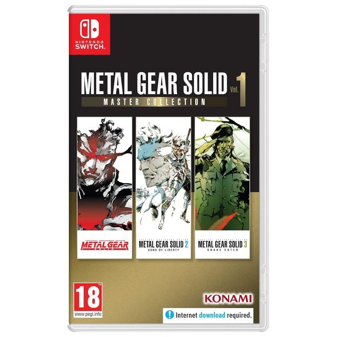 Konami Metal Gear Solid Master Collection Volume 1 Eu per Nintendo Switch