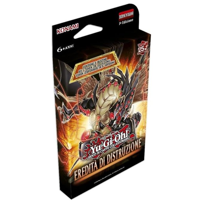 Konami Yugi Eredita' di Distruzione Pack 3 Buste