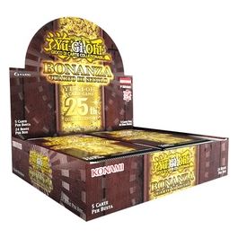Yugi Quarter Century Bonanza Box 24 Buste