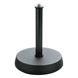 232 Supporto da Tavolo per Microfoni Nero