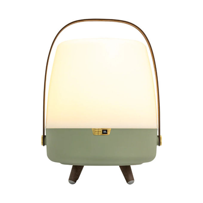 Kooduu Lite-up Play 2.0 lampada altoparlante portatile Bluetooth 10 W luce LED dimmerabile batteria 11 h USB-C verde