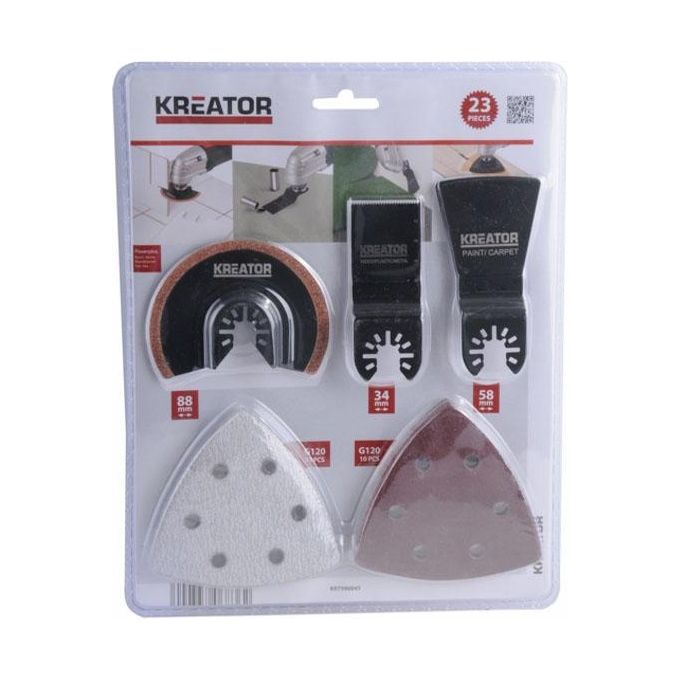 Kreator Lame Multiutensili Set Pezzi 23 Power Plus