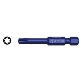 "Krino Confezione 5 Pz. Inserti Torsion Torx 1/4 - Misura - T40X50	"