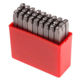 Punzoni Lettere 8mm 65015