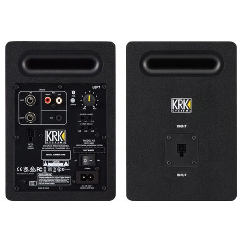 KREATE3 Kreate 3 Coppia Monitor da Studio Nearfield Attivi 65W Woofer 3.5" Bluetooth 5.3 colore Nero