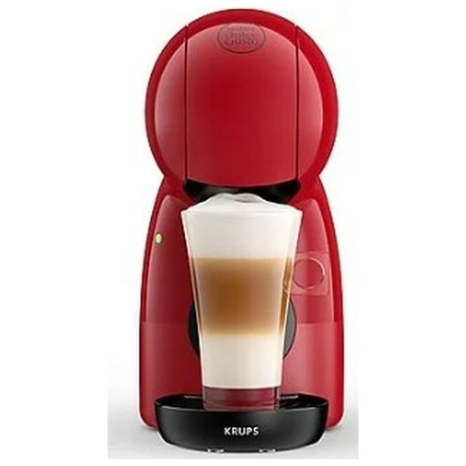 KRUPS Macchina da Caffe' Nescafe Dolce Gusto Piccolo XS KP1A35P16 Rosso Ideale per Preparare Bevande Calde e Fredde in Pochi Minuti