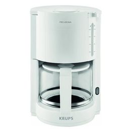 Krups ProAroma Macchina da Caffe' con Filtro 10 Tazze Bianco