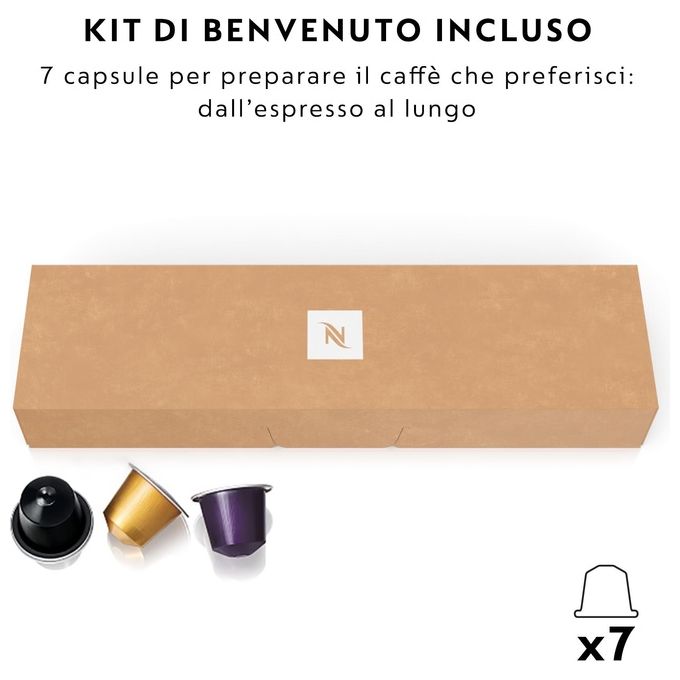 Krups XN1101 Macchina per Caffe Nespresso 0,6Lt Bianco