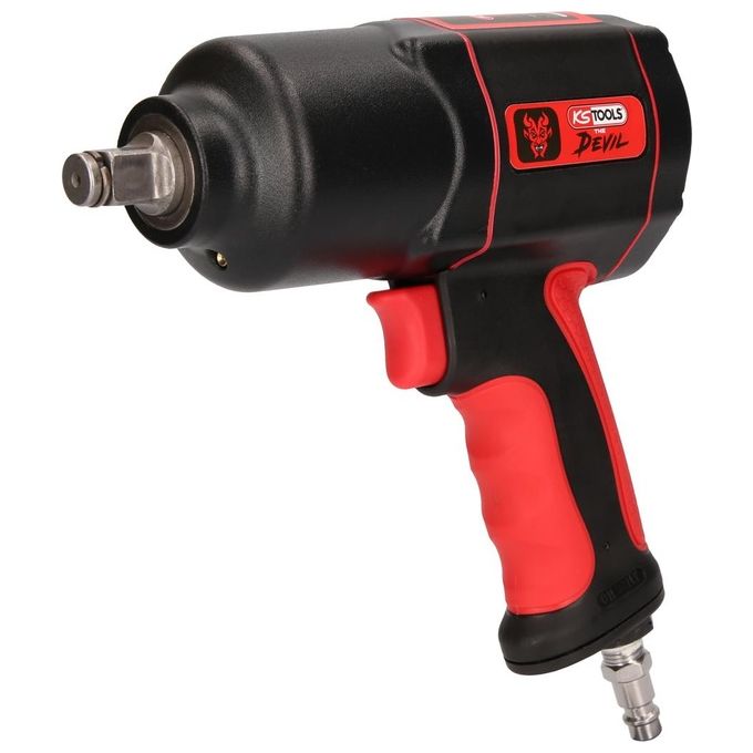 KS Tools 1-2  THE DEVIL 1600Nm Avvitatore ad Impulsi Pneumatico Alta Pressione
