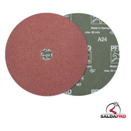 Confezione da 5 dischi in fibra corindon 115 GR80