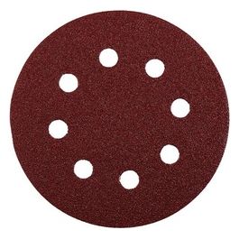 Abrasivi Per Legno E Metallo Autoadesivi Diametro 125Mm Forati 5 Pezzi