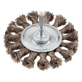 Ruota A Raggi Di Filo Di Acciaio Spazzola A Disco 7Cm