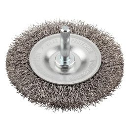 Ruota A Raggi Di Filo Di Acciaio Spazzola A Disco 10Cm