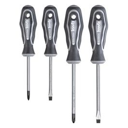 Set Cacciaviti 4 Pz (Ph 1/2 & Slot 5.5/6.6 Mm) 