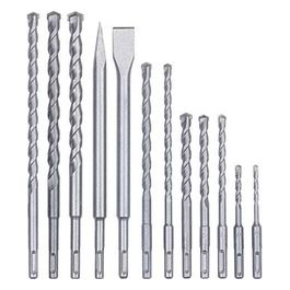 Set Punte & Scalpelli Sds-Plus 12 Pz 